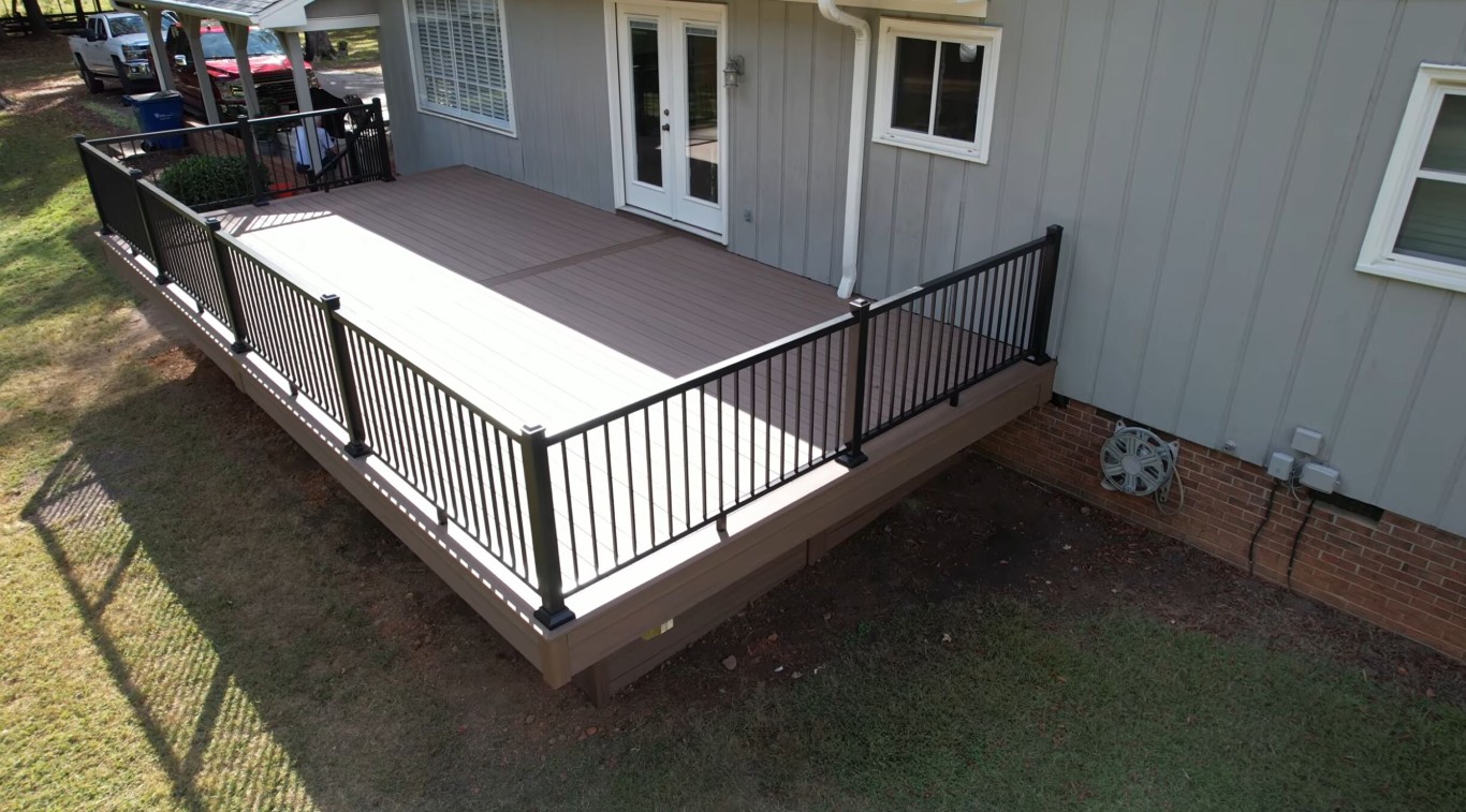 Custom deck design and installation in Vacaville, CA
